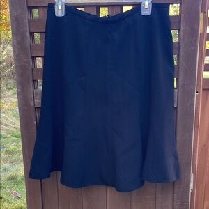 Jones New York Black A-Line Skirt